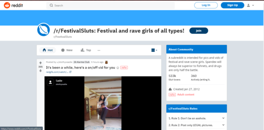 Festival Sluts